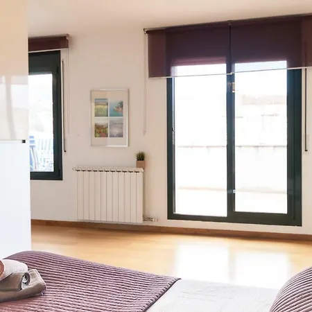 公寓 Lets Holidays Duplex Penthouse In Tossa *